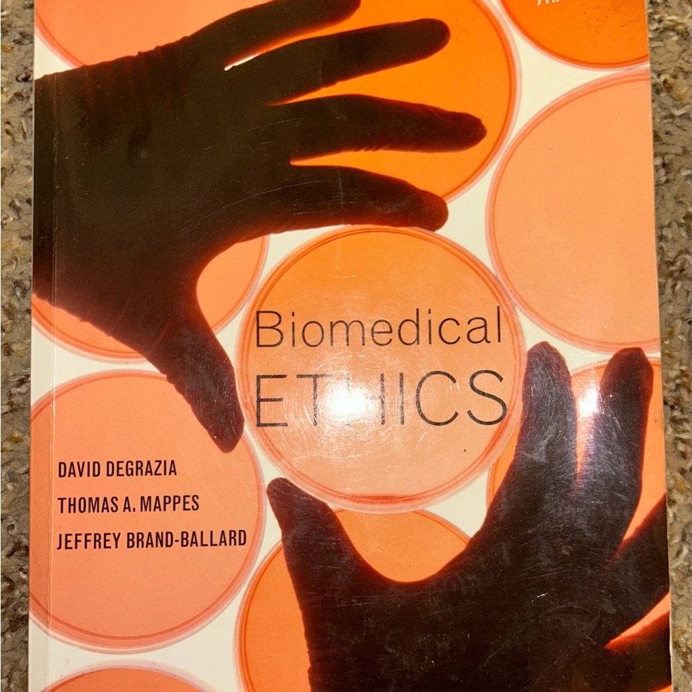 Biomedical Ethics Book